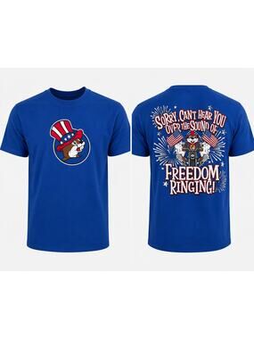 Buc-ee's Patriotic T-Shirt-Size L-Perfect for 4th of July